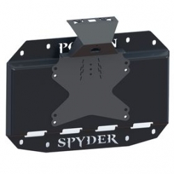 Maskownica mocowania koła zapasowego z uchwytem na kamerę cofania Poison Spyder - Jeep Wrangler JL