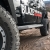 Progi Boczne RB20 z powłoką ochronną Go Rhino - Jeep Wrangler JK 4 Drzwi