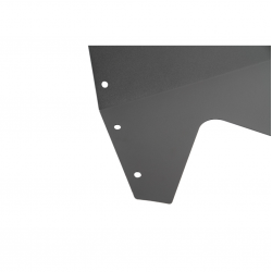Wewnętrzne przednie nadkola aluminiowe, czarne - Wrangler JL