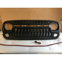 Grill/atrapa Lampy/LED Jeep Wrangler JK 07-17