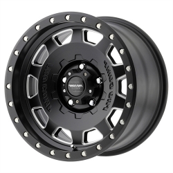 Felga Aluminiowa 9x17" 5x127 ET -6 - ProComp Model 5160 Satin Black - Jeep Grand Cherokee WK WH