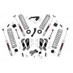 3,5" Rough Country Lift Kit z Obniżeniem Mocowania Wahaczy - Wrangler JK 2 drzwi
