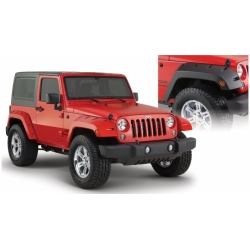 Błotniki, nadkola BUSHWACKER Pocket Style przód, standardowa szerokość - Jeep Wrangler JK
