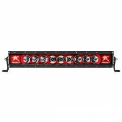 Lampa LED Radiance Plus 20" Czerwona Rigid