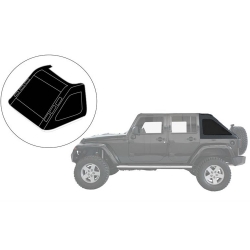 Pokrycie bagażnika typu Fastback z szybami - Jeep Wrangler JK 4 Drzwi