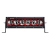 Lampa LED Radiance Plus 10" Czerwona Rigid