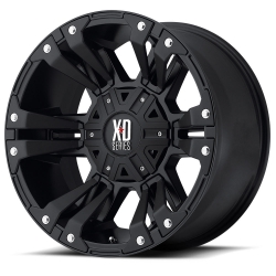 Felga Aluminiowa 9x20'' 5x127/5x139.7 ET18 XD 822 Monster II Czarny Mat - Jeep Wrangler JL