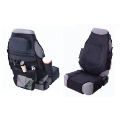 Pokrowce czarne na fotele przednie Smittybilt VEST  - Jeep Wrangler YJ