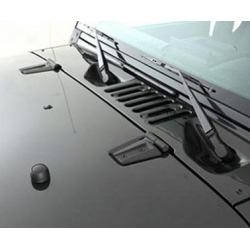 Zawiasy maski czarny mat - Jeep Wrangler JK