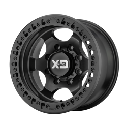 Felga Aluminiowa 9x17" 5x127 ET -38 XD 232 Beadlock Czarny - Jeep Wrangler JL