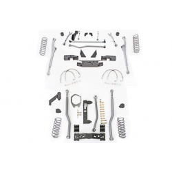 4,5" Extreme Duty Long Arm Lift Kit Radius Przód / 3 Link  Tył RUBICON EXPRESS - Jeep Wrangler JK 4 drzwi