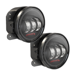 Halogeny przednie JW Speaker 6145 J2 Czarne - Jeep Wrangler JK