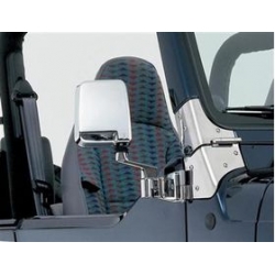 Lusterka boczne chromowane Smittybilt - Jeep Wrangle TJ