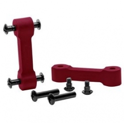 Zaczepy Maski Czerwone DAYSTAR - Jeep Wrangler TJ