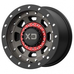 Felga Aluminiowa 9x20'' 5x127/5x139,7 ET0 XD 137 FMJ Ciemny Środek Czarny Rant  - Jeep Wrangler JL