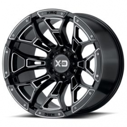 Felga Aluminiowa 9x20" 5x127 ET 0 XD 841 Boneyard Czarny - Jeep Wrangler JL