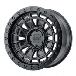 Felga aluminiowa 9,5x17" 5x127 ET-12 Matte Black Dalton Black Rhino - Jeep Wrangler JK 07-18