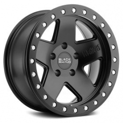 Felga aluminiowa 8,5x17" 5x127 ET-32 Matte Black Crawler Beadlock Black Rhino - Jeep Wrangler JK 07-18