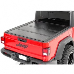 Twarda pokrywa tri-fold skrzyni ładunkowej niski profil 5' Rough Country - Jeep Gladiator JT