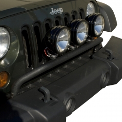 Poprzeczka do mocowania oświetlenia na zderzaku, Czarny teksturowany, Jeep Wrangler JK