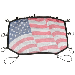 Dach siatkowy typu Eclipse, Amerykańska Flaga, 07-17 Jeep Wrangler JK/JKU