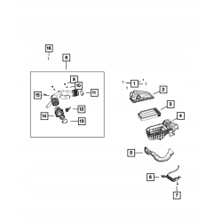 Rura filtra powietrza dolot JEEP WRANGLER JL 2.0T 68277994AC
