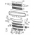 Ramka reflektora prawa DODGE CHALLENGER 15-23 68259052AB