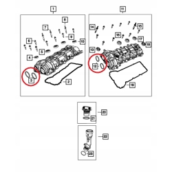 Uszczelka zaworów prawa lewa MOPAR WRANGLER GLADIATOR 3.6 V6 4893806AB