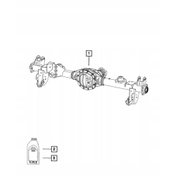 Olej do mostów 75W85 MOPAR GLADIATOR WRANGLER 2.0 3.0 3.6 392 68378949AA