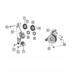 Napinacz paska MOPAR JEEP WRANGLER JK 4627038AA 04627038AA