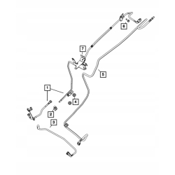 Przewód rura paliwowa JEEP WRANGLER JK 3.8 V6 07-11 52059774AF