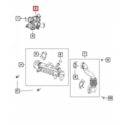 Zawór EGR JEEP WRANGLER JL COMPASS GRAND CHEROKEE 2.0 L 05281535AJ