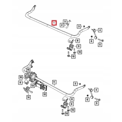 Przedni drążek stabilizatora JEEP WRANGLER JL GLADIATOR JT 2024+ 68533946AA
