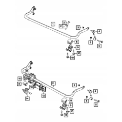 Łączniki drążka stabilizatora JEEP WRANGLER JL GLADIATOR JT 24+ 68533954AA