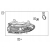 Lampa reflektor prawy przód DODGE CHARGER 15-18 68214398AI