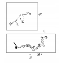 Przewód przewody paliwowe pary JEEP WRANGLER JL 18+ 2.0 4XE 68529666AB