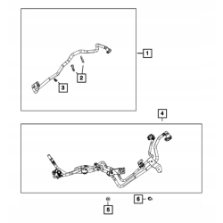 Przewód rura oparów paliwa JEEP WRANGLER JL 18+ 2.0 4XE 68413325AA