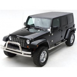 Zderzak przedni rurowy SMITTYBILT stal nierdzewna - Jeep Wrangler JK