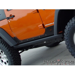 Osłony boczne aluminiowe POISON SPYDER - Jeep Wrangler JK