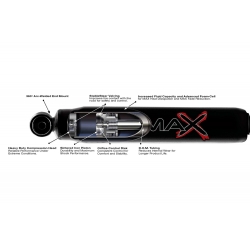 Amortyzator przedni Skyjacker Black Max lift 4''-5'' - Jeep Wrangler JK