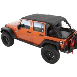 Dach miękki Soft Top SMITTYBILT bezstelażowy - Jeep Wrangler JK 2 drzwi