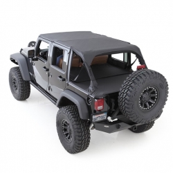 Pokrycie siedzeń tylnych czarne Smittybilt - Jeep Wrangler JK 4 drzwi