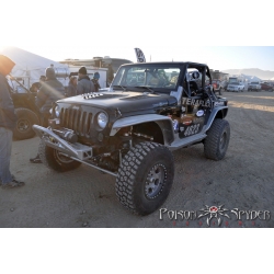 Osłony boczne Brawler Rockers aluminiowe POISON SPYDER - Jeep Wrangler JK