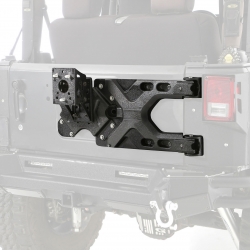 Regulowane mocowanie koła zapasowego SRC SMITTYBILT - Jeep Wrangler JK