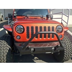 Zestaw do Montowania Lamp LED D-Series Podwójnie na Słupku A Rigid Jeep Wrangler JK 07-17