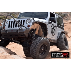 Osłony wewnętrzne błotników przednich POISON SPYDER - Jeep Wrangler JK