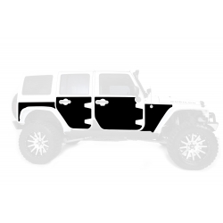 Osłony Magnetyczne Smittybilt - Jeep Wrangler JK 4 drzwi