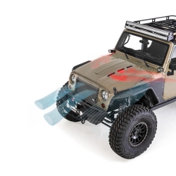 Maska H.E.M.I SRC Smittybilt Jeep Wrangler JK