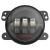 Halogeny przednie JW Speaker 6145 J2 Czarne - Jeep Wrangler JK