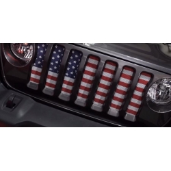 Siatka grilla "Flaga" Jeep Wrangler JL